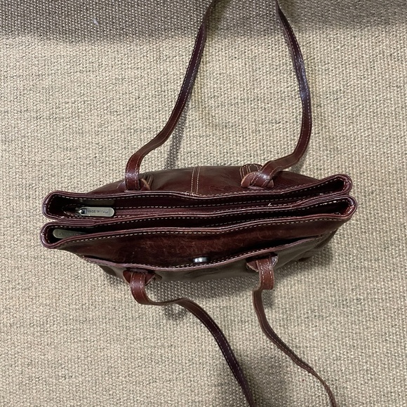 Fab Vintage ISA 1982 ROMA Genuine Leather Bag - Italian made - Picture 3 of 8